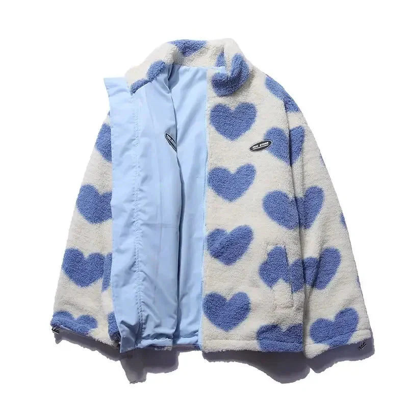 Veste réversible à motifs cœur - Image 3