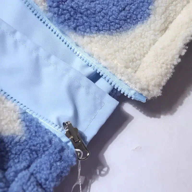 Veste réversible à motifs cœur - Image 4