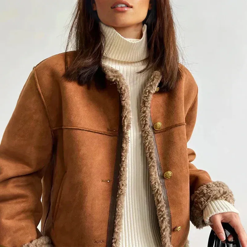 Veste femme en simili cuir élégante - Image 5