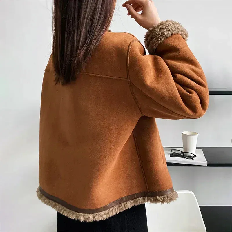 Veste femme en simili cuir élégante - Image 6