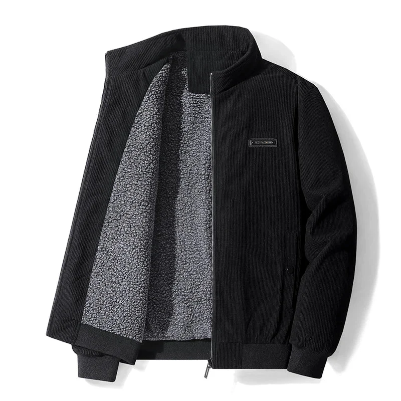 Veste en Velours Côtelé avec Doublure Polaire - Image 2
