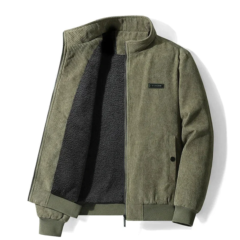 Veste en Velours Côtelé avec Doublure Polaire - Image 3