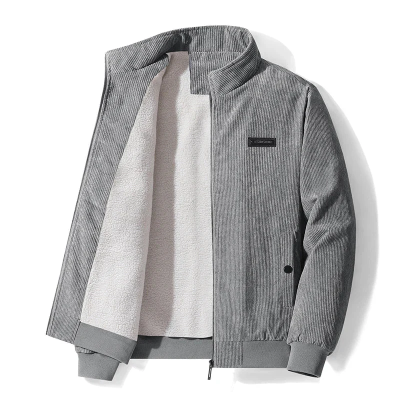 Veste en Velours Côtelé avec Doublure Polaire - Image 5