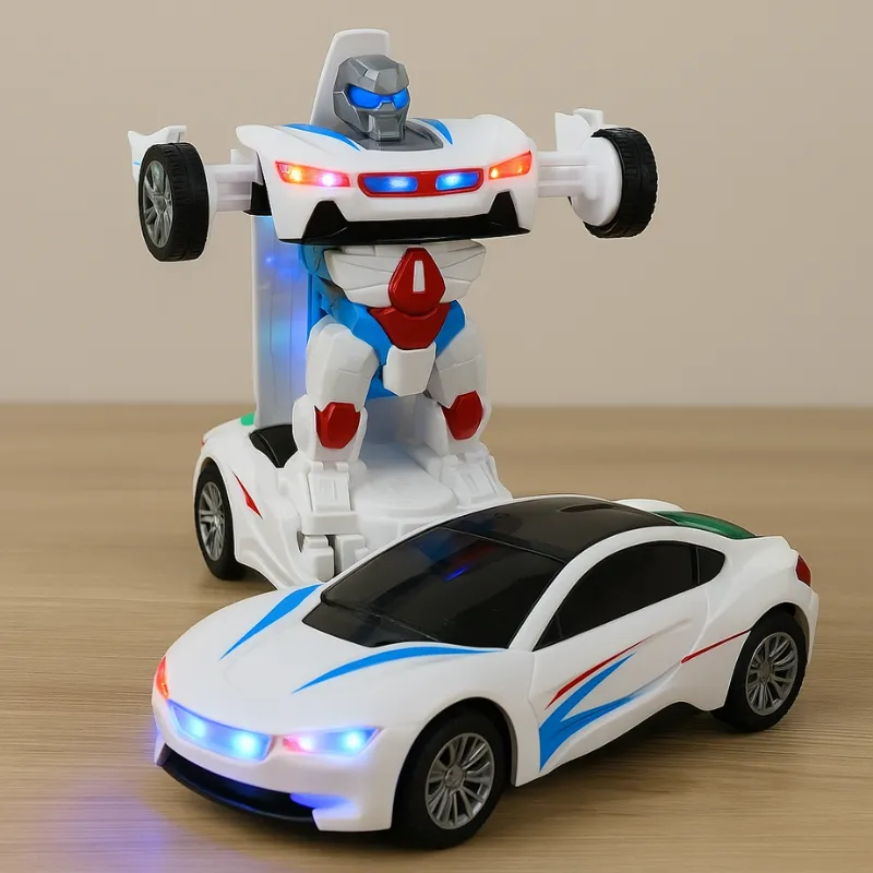 Voiture Robot Transformable 2-en-1